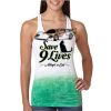  Next Level Ombre Burnout Racerback Tank Thumbnail