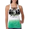  Next Level Ombre Burnout Racerback Tank Thumbnail