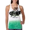  Next Level Ombre Burnout Racerback Tank Thumbnail