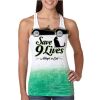  Next Level Ombre Burnout Racerback Tank Thumbnail
