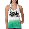  Next Level Ombre Burnout Racerback Tank Thumbnail