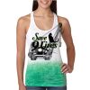  Next Level Ombre Burnout Racerback Tank Thumbnail
