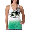  Next Level Ombre Burnout Racerback Tank Thumbnail
