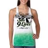  Next Level Ombre Burnout Racerback Tank Thumbnail