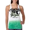  Next Level Ombre Burnout Racerback Tank Thumbnail