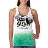 Next Level Ombre Burnout Racerback Tank Thumbnail