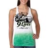  Next Level Ombre Burnout Racerback Tank Thumbnail
