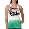  Next Level Ombre Burnout Racerback Tank Thumbnail