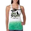  Next Level Ombre Burnout Racerback Tank Thumbnail