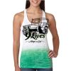  Next Level Ombre Burnout Racerback Tank Thumbnail