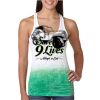  Next Level Ombre Burnout Racerback Tank Thumbnail
