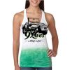  Next Level Ombre Burnout Racerback Tank Thumbnail