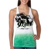 Next Level Ombre Burnout Racerback Tank Thumbnail