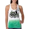  Next Level Ombre Burnout Racerback Tank Thumbnail
