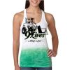  Next Level Ombre Burnout Racerback Tank Thumbnail
