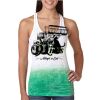  Next Level Ombre Burnout Racerback Tank Thumbnail
