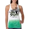  Next Level Ombre Burnout Racerback Tank Thumbnail