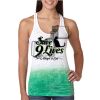  Next Level Ombre Burnout Racerback Tank Thumbnail