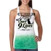  Next Level Ombre Burnout Racerback Tank Thumbnail