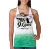  Next Level Ombre Burnout Racerback Tank Thumbnail