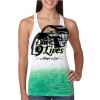  Next Level Ombre Burnout Racerback Tank Thumbnail