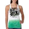  Next Level Ombre Burnout Racerback Tank Thumbnail