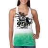  Next Level Ombre Burnout Racerback Tank Thumbnail