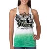  Next Level Ombre Burnout Racerback Tank Thumbnail