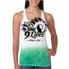  Next Level Ombre Burnout Racerback Tank Thumbnail