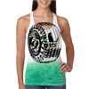  Next Level Ombre Burnout Racerback Tank Thumbnail