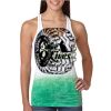  Next Level Ombre Burnout Racerback Tank Thumbnail