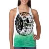  Next Level Ombre Burnout Racerback Tank Thumbnail