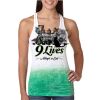  Next Level Ombre Burnout Racerback Tank Thumbnail
