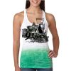  Next Level Ombre Burnout Racerback Tank Thumbnail