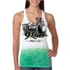  Next Level Ombre Burnout Racerback Tank Thumbnail