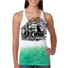  Next Level Ombre Burnout Racerback Tank Thumbnail