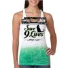  Next Level Ombre Burnout Racerback Tank Thumbnail