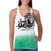  Next Level Ombre Burnout Racerback Tank Thumbnail