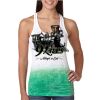 Next Level Ombre Burnout Racerback Tank Thumbnail
