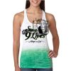  Next Level Ombre Burnout Racerback Tank Thumbnail