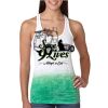  Next Level Ombre Burnout Racerback Tank Thumbnail