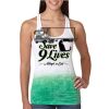  Next Level Ombre Burnout Racerback Tank Thumbnail