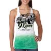  Next Level Ombre Burnout Racerback Tank Thumbnail