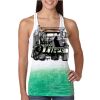  Next Level Ombre Burnout Racerback Tank Thumbnail