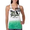  Next Level Ombre Burnout Racerback Tank Thumbnail