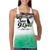  Next Level Ombre Burnout Racerback Tank Thumbnail