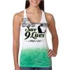  Next Level Ombre Burnout Racerback Tank Thumbnail