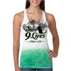 Next Level Ombre Burnout Racerback Tank Thumbnail