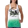  Next Level Ombre Burnout Racerback Tank Thumbnail