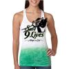  Next Level Ombre Burnout Racerback Tank Thumbnail